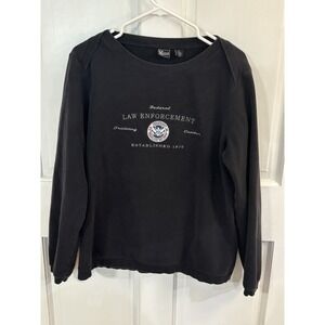 Federal Law Enforcement Sweatshirt Big Cotton Gear For sports Men's XL